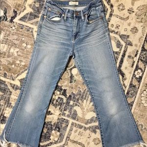 Madewell Flea Market Flair Cropped Jeans
